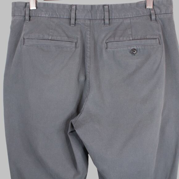 EVERLANE The Performance Chino Pant (Uniform) Athletic Fit in Gray 32W x 30L - Picture 11 of 14
